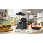 Bosch MultiPower Series 4 Meat Grinder 1900W Black - Image 2