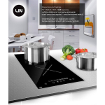 Lin Domino Induction Cooktop Autonomous with Child Lock Function 29x52εκ. - Image 7