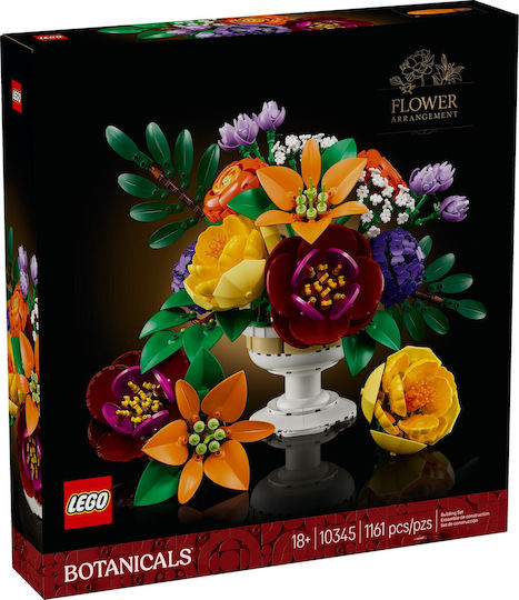 LEGO Botanical Collection Flower Arrangement For 18+ Years 1161 Pieces - Image 1