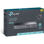TP-LINK TL-SG1016PE Unmanaged L2 PoE+ Switch with 16 Gigabit (1Gbps) Ethernet Ports - Image 5