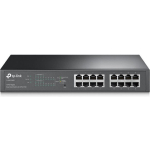 TP-LINK TL-SG1016PE Unmanaged L2 PoE+ Switch with 16 Gigabit (1Gbps) Ethernet Ports