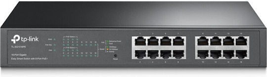 TP-LINK TL-SG1016PE Unmanaged L2 PoE+ Switch with 16 Gigabit (1Gbps) Ethernet Ports - Image 1