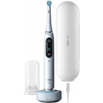 Oral-B Io Series 10 Electric Toothbrush with Timer, Pressure Sensor, and Travel Case White