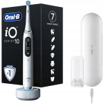 Oral-B Io Series 10 Electric Toothbrush with Timer, Pressure Sensor, and Travel Case White - Image 6