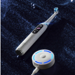 Oral-B Io Series 10 Electric Toothbrush with Timer, Pressure Sensor, and Travel Case White - Image 3