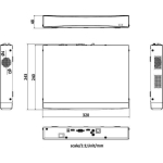 Hikvision Ds-7604nxi-k1 DVR NVR DS-7604NXI-K1(D) - Image 6