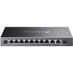 TP-LINK Omada ES210GMP Managed L2 PoE+ Switch with 8 Gigabit (1Gbps) Ethernet Ports and 1 SFP Port - Image 4