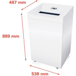 HSM Cross Cut 22-Sheet Paper Shredder - Image 2