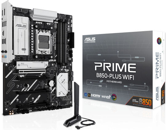 Asus PRIME B850-PLUS WIFI Motherboard ATX with AMD AM5 Socket - Image 1