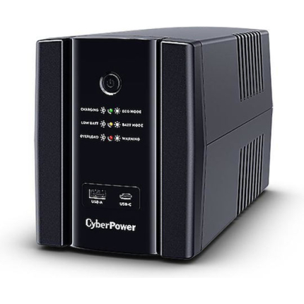 CyberPower UT1500EG FR UPS Line-Interactive 1500VA 900W with 4 Schuko AC Outlets
