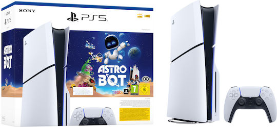Sony PlayStation 5 Slim 1TB Astro Bot (Voucher) (Official Bundle) - Image 1