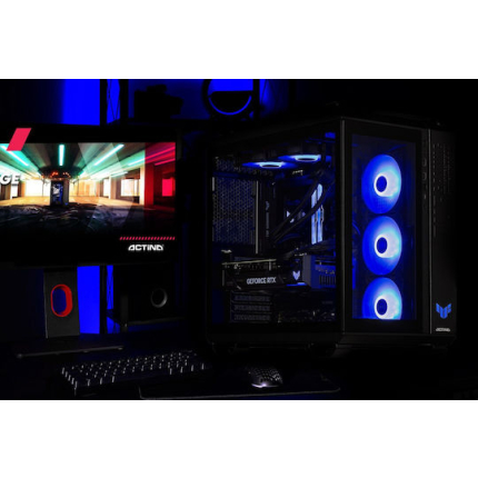Actina 5901443411819 Gaming Desktop PC (Ryzen 7-7800X3D/32GB DDR5/2TB SSD/GeForce RTX 5080/No OS)
