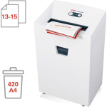 HSM Pure 420 4.5x30mm Strip Cut 15-Sheet CD and Paper Shredder - Image 3