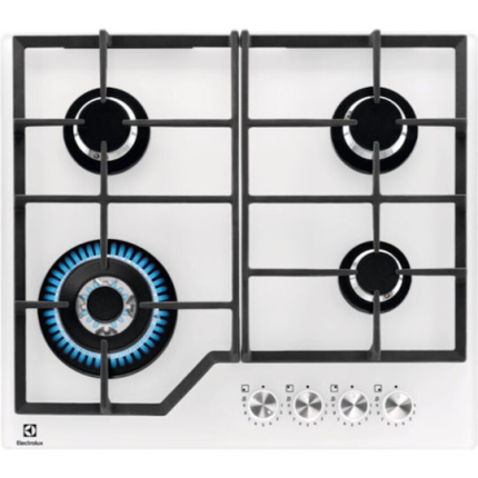 Electrolux Gas Cooktop Autonomous with Hood 59x52εκ. White