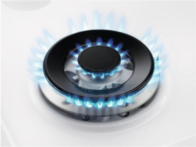Electrolux Gas Cooktop Autonomous with Hood 59x52εκ. White - Image 5