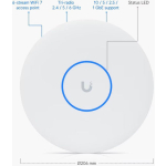 Ubiquiti U7-Pro-XG Access Point Wi‑Fi 7 Tri Band (2.4 & 5 & 6GHz) White - Image 3