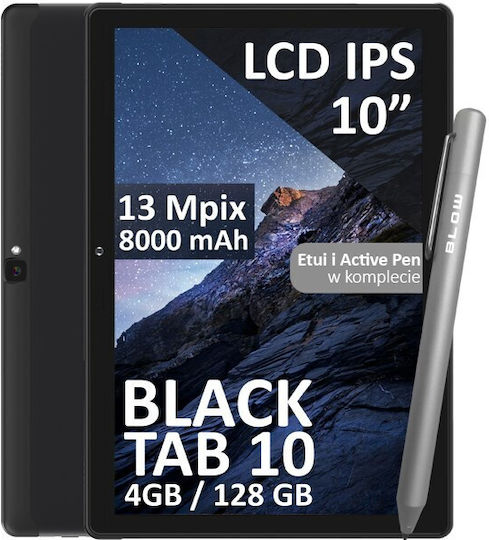 Blow BlackTAB8 4G 10.1Inches Tablet (4GB/128GB) Black - Image 1