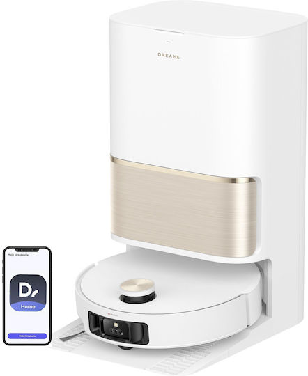 Dreame L50 Pro Ultra Robot Vacuum Cleaner with Laser Mapping & 19500Pa Suction Power White - Image 1