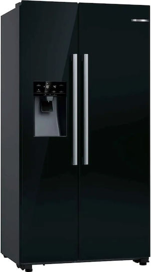 Bosch Retro Side-by-Side Refrigerator 562lt Total NoFrost H178.7xW90.8xD70.7cm Black KAD93ABEP - Image 1
