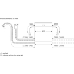 Bosch Built-in Dishwasher with Wi-Fi for 13 Place Settings W59.8xH81.5cm - Image 4