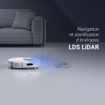 Ezviz RE5 Plus Robot Vacuum Cleaner with Laser Mapping and Suction Power 4000Pa White - Image 5