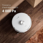 Ezviz RE5 Plus Robot Vacuum Cleaner with Laser Mapping and Suction Power 4000Pa White - Image 7