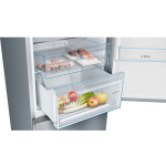 Bosch Fridge-Freezer 368lt Total NoFrost H203xW60xD66cm Gray KGN39VIEB - Image 8