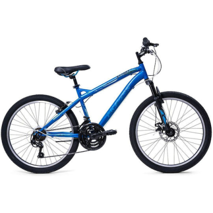 Huffy Extent 24" Kids Mountain Bike Blue