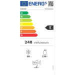 Gorenje Fridge-Freezer 336lt Total NoFrost H200.4xW59.5xD59cm Black NRK620EABG4 - Image 8