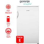 Gorenje Mini Bar 120lt H84.5xW56xD57.9cm White RB492PW - Image 4