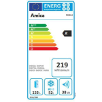 Amica Fridge-Freezer 205lt H144xW54xD55cm White FK244.4 - Image 4