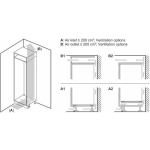Bosch Built-in Single Door Refrigerator 283lt H177.2xW54.1xD54.8cm White KIL82VFE0 - Image 6