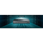 TP-LINK SG3210X-M2 Managed L2 Switch with 8 Ethernet Ports and 2 SFP Ports - Image 3