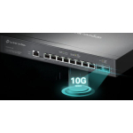 TP-LINK SG3210X-M2 Managed L2 Switch with 8 Ethernet Ports and 2 SFP Ports - Image 4