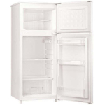 MPM Double Door Refrigerator 117lt H115xW48xD53cm White MPM-125-CZ-08/E - Image 2