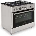 Ravanson Cooker 105lt with Natural Gas Hobs W90cm. Inox - Image 4