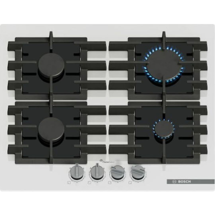 Bosch Serie 6 Natural Gas Cooktop Autonomous 60x52εκ. White
