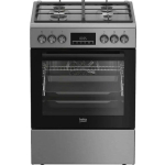 Beko Cooker 72lt with Natural Gas Hobs W60cm. Inox - Image 2