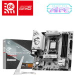 MSI Gaming Plus Wifi6E B850 Motherboard Micro ATX with AMD AM5 Socket