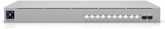 Ubiquiti Pro XG 10 PoE Managed L3 PoE+ Switch with 10 Ethernet Ports and 2 SFP Ports - Image 1