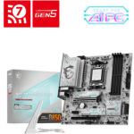 MSI Gaming Plus Wifi6E B850 Motherboard Micro ATX with AMD AM5 Socket - Image 4