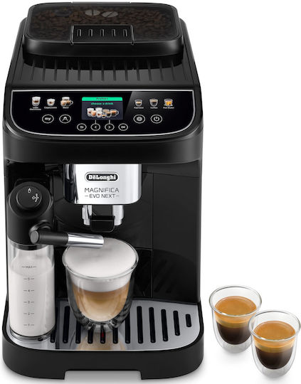 De'Longhi Magnifica Evo Next Automatic Espresso Machine 1450W Pressure 15bar for Cappuccino with Grinder Brown - Image 1