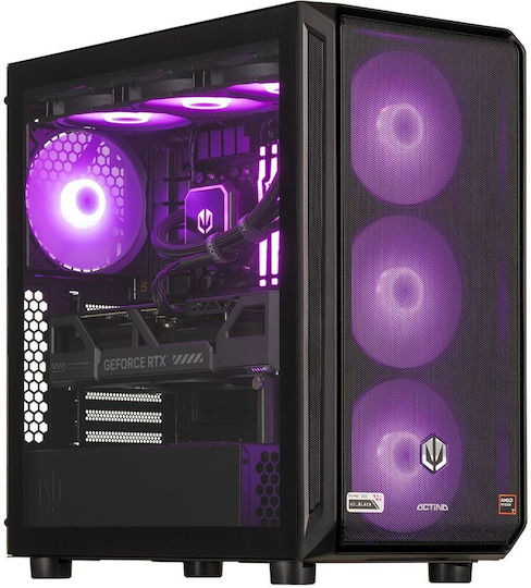Actina KOMACNGIP0246 Gaming Desktop PC (Ryzen 9-9900X/32GB DDR5/2TB SSD/GeForce RTX 5070 Ti/No OS) - Image 1
