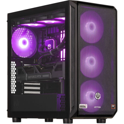 Actina KOMACNGIP0244 Gaming Desktop PC (Ryzen 7-9800X3D/32GB DDR5/2TB SSD/GeForce RTX 5070 Ti/No OS)