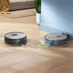 Philips HomeRun 5000 Robot Vacuum Cleaner with Sensors & Mapping and Suction Power 10000Pa Gray - Image 3