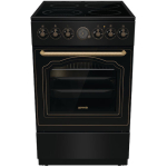 Gorenje Cooker 70lt with Ceramic Hobs W50cm. Black - Image 2