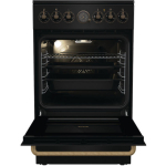 Gorenje Cooker 70lt with Ceramic Hobs W50cm. Black - Image 3