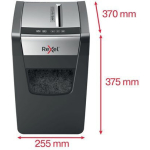 Rexel Momentum X312-SL Cross Cut 12-Sheet Paper Shredder - Image 6
