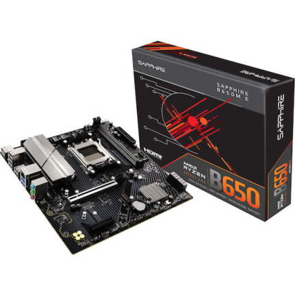 Sapphire B650M-E Motherboard Micro ATX with AMD AM5 Socket