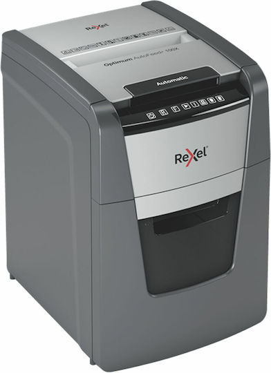 Rexel AutoFeed + 100X Cross Cut 100-Sheet Paper Shredder - Image 1
